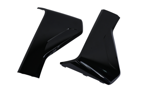 Motorcycle Side Fairing Panels (Black) MSP-02