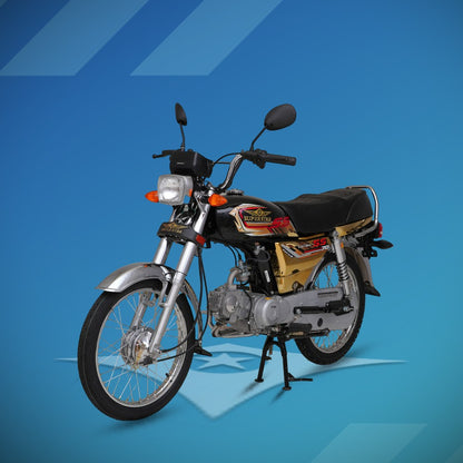 Super Star 70cc | 4 Gears | Golden Chrome– 2026 Model