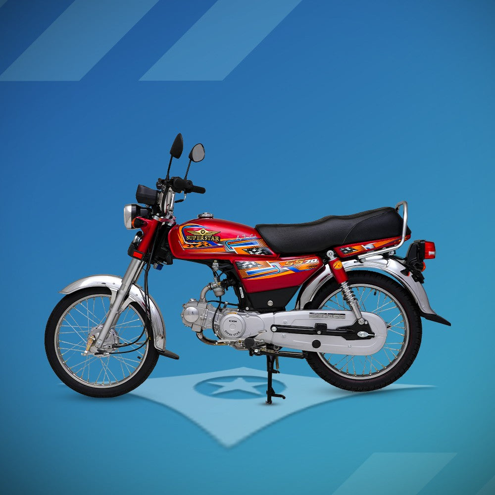 Super Star 70cc | 4 Gears | 2026 Model